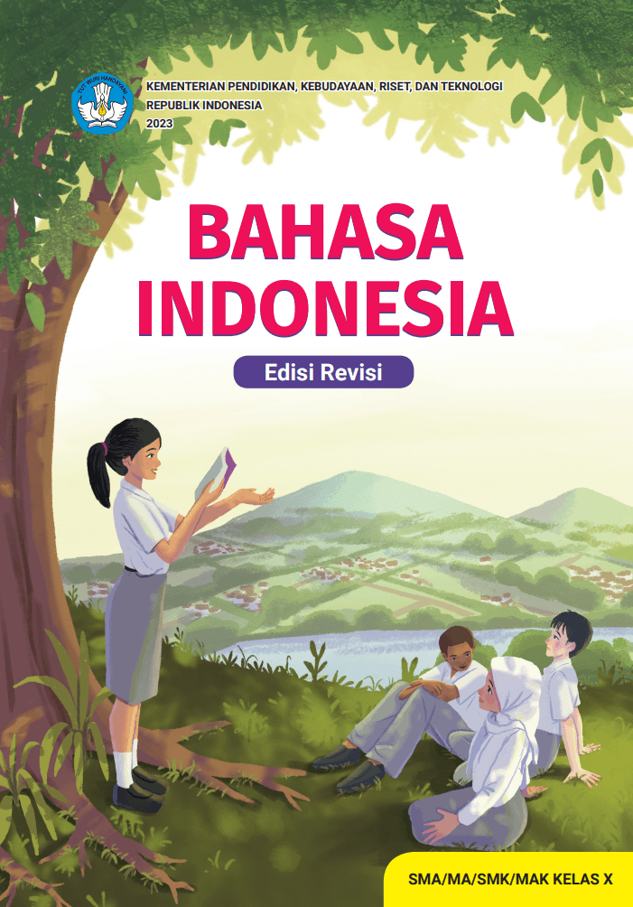 bahasa indonesia bs kls x rev cover